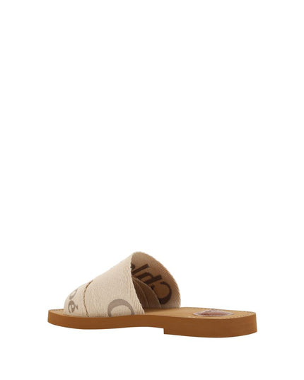 Chloé Multicolor Rubber Flat Sandals