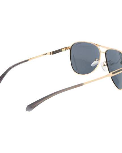 Polaroid Gold Stainless Steel Sunglasses