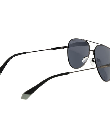 Polaroid Gray Metal Sunglasses