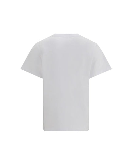 Ganni White Cotton T-Shirt