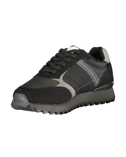 Gas Nero Polyurethane Men Sneaker