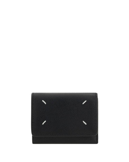 Margiela Black Calf Leather Bos Taurus Wallet