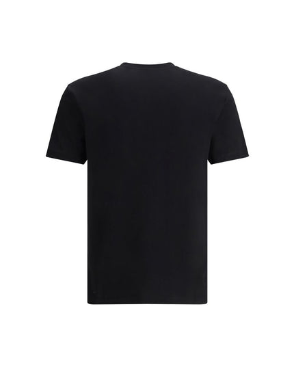 Versace Black Cotton T-Shirt