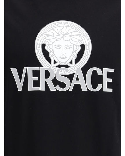Versace Black Cotton T-Shirt