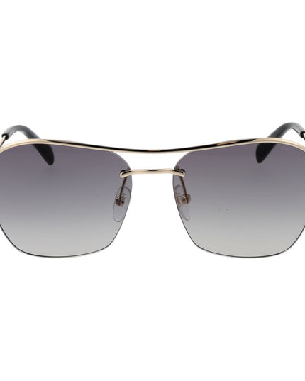 Emilio Pucci Gold Metal Sunglasses