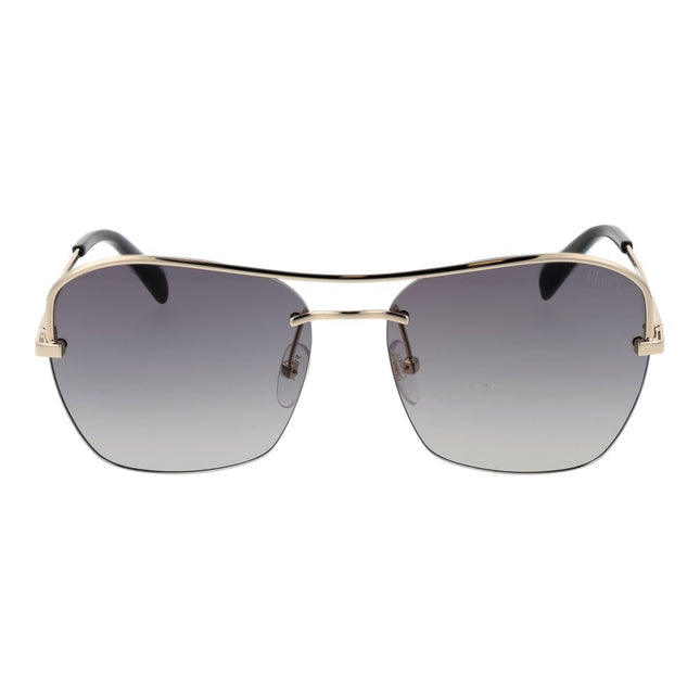 Emilio Pucci Gold Metal Sunglasses