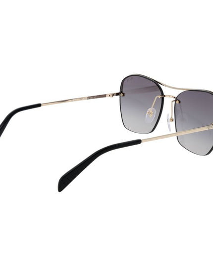 Emilio Pucci Gold Metal Sunglasses
