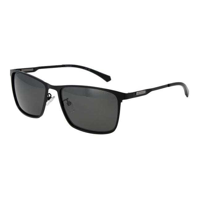 Polaroid Black Metal Sunglasses