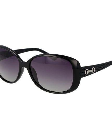 Polaroid Black Plastic Sunglasses