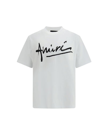 Amiri White Cotton T-Shirt