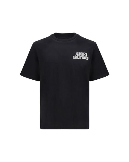 Amiri Black Cotton T-Shirt