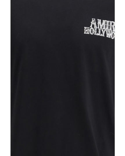 Amiri Black Cotton T-Shirt