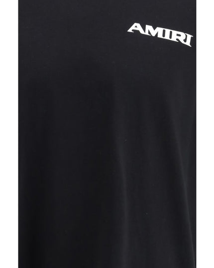 Amiri Black Cotton T-Shirt