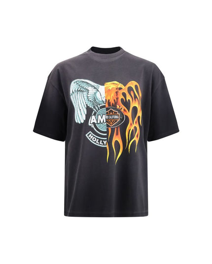 Amiri Black Cotton T-Shirt