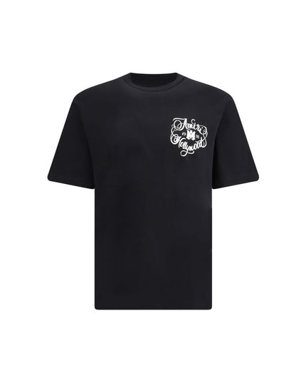 Amiri Black Cotton T-Shirt
