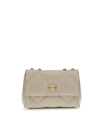 Tory Burch Cream Lamb Ovis Aries Aries Shoulder Bag