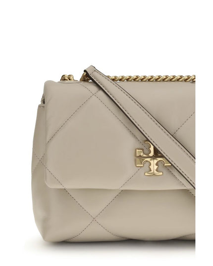 Tory Burch Cream Lamb Ovis Aries Aries Shoulder Bag