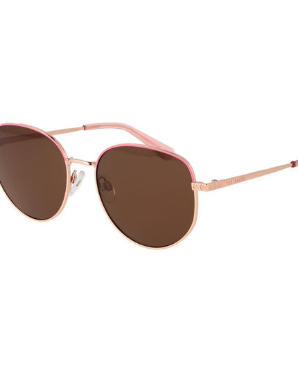 Ted Baker Rose Gold Metal Sunglasses