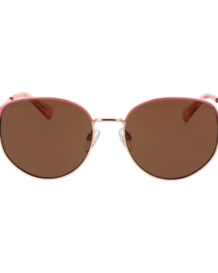 Ted Baker Rose Gold Metal Sunglasses