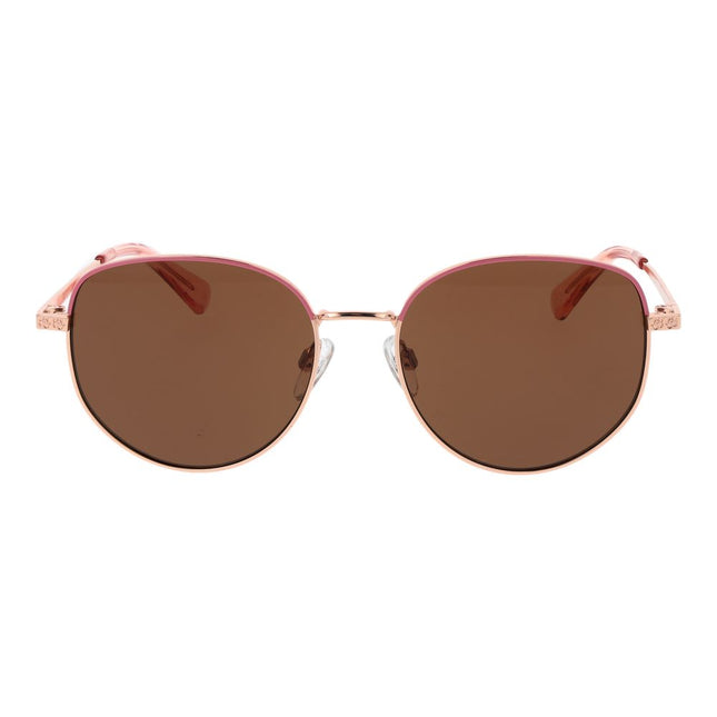 Ted Baker Rose Gold Metal Sunglasses