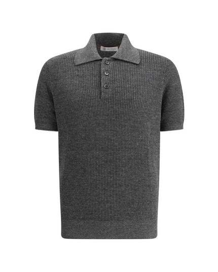 Brunello Cucinelli Gray Cotton Sweatshirt