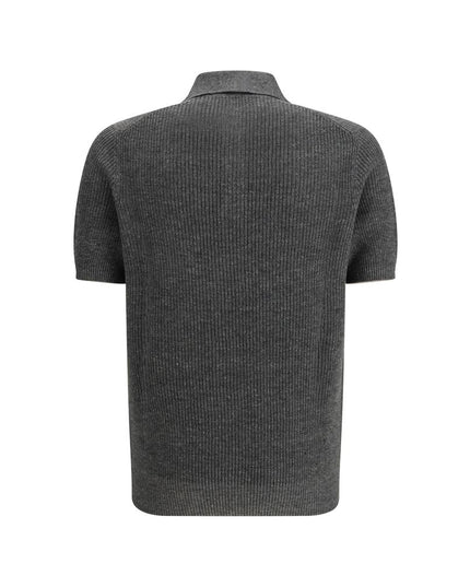 Brunello Cucinelli Gray Cotton Sweatshirt
