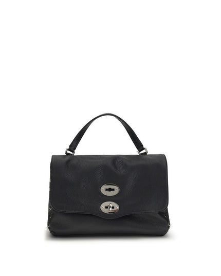 Zanellato Blue Calf Leather Bos Taurus Shoulder Bag