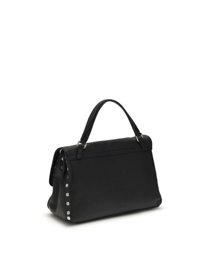 Zanellato Blue Calf Leather Bos Taurus Shoulder Bag