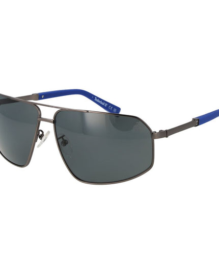 Timberland Gray Metal Sunglasses