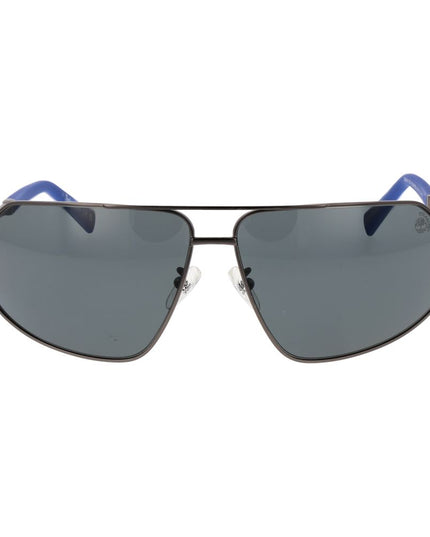 Timberland Gray Metal Sunglasses