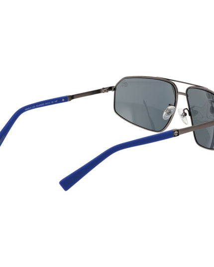 Timberland Gray Metal Sunglasses
