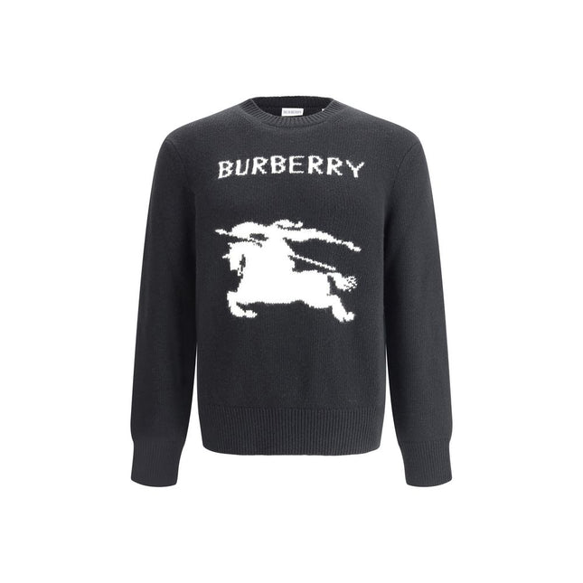 Burberry Black Wool Sweatshirt