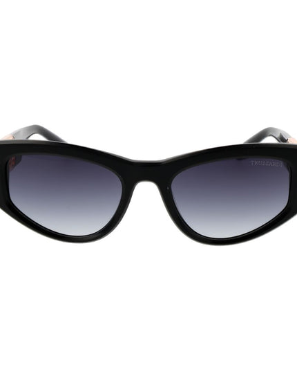 Trussardi Black Acetate Sunglasses