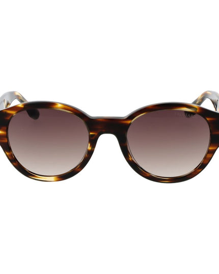 Trussardi Brown Acetate Sunglasses