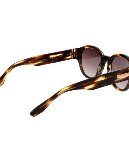 Trussardi Brown Acetate Sunglasses