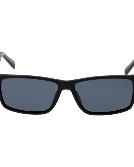 Timberland Black Stainless Steel Sunglasses