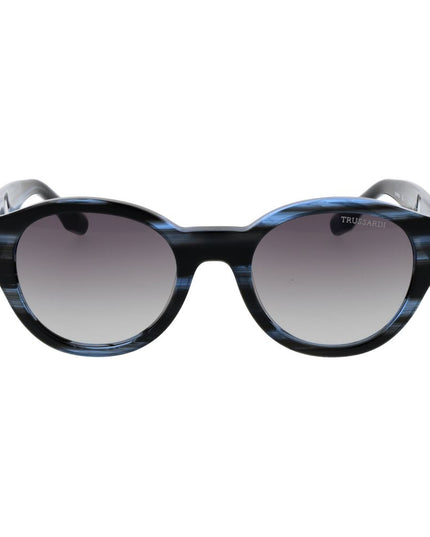 Trussardi Black Acetate Sunglasses