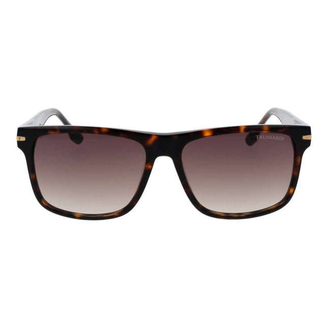 Trussardi Brown Acetate Sunglasses