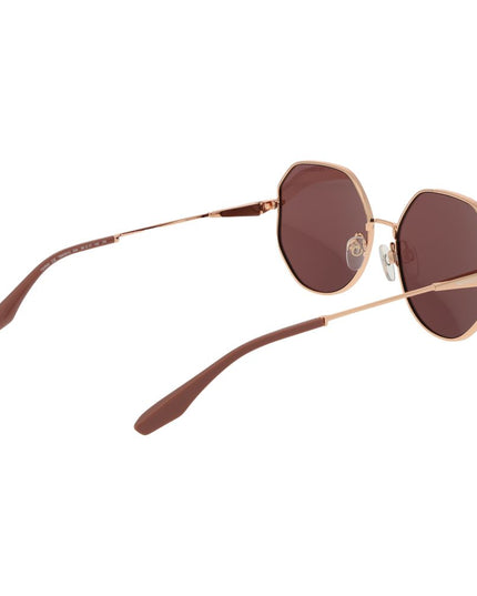 Trussardi Rose Gold Metal Sunglasses