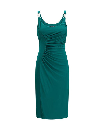 Versace Green Viscose Casual Dress