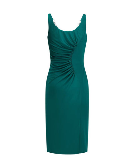 Versace Green Viscose Casual Dress