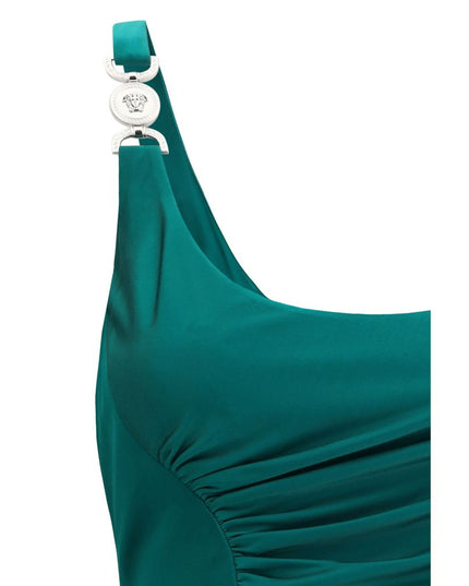 Versace Green Viscose Casual Dress