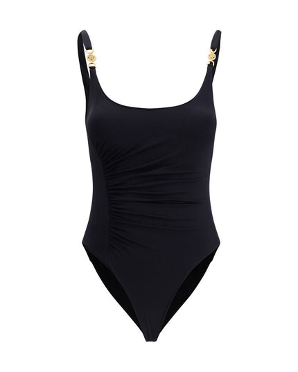 Versace Black Polyamide One-Piece Swimsuit