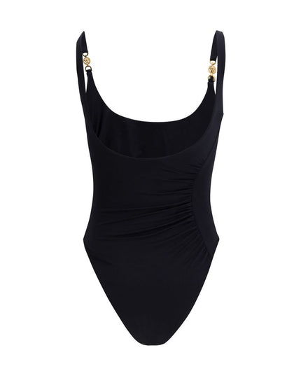 Versace Black Polyamide One-Piece Swimsuit