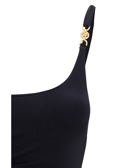 Versace Black Polyamide One-Piece Swimsuit